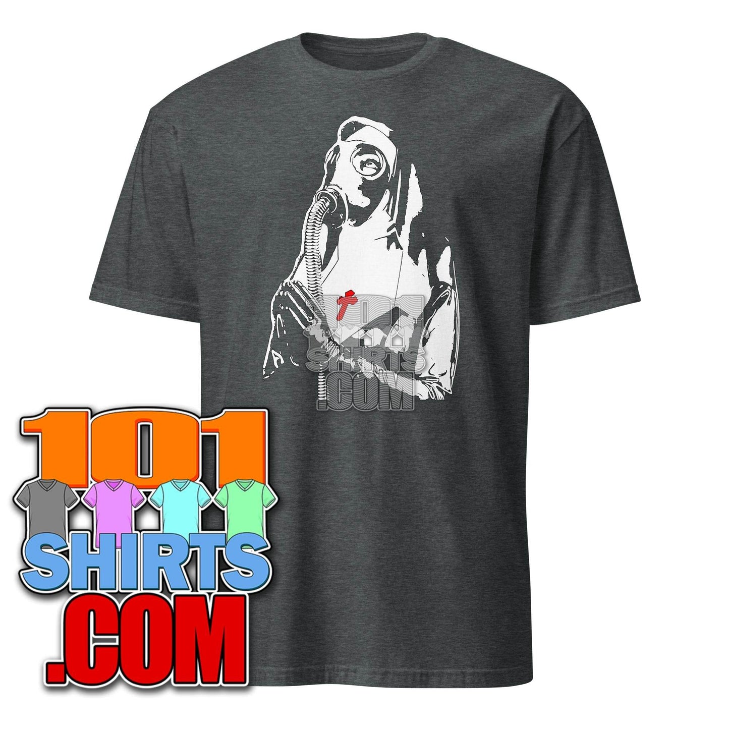 101SHIRTS Satanic Nun Graphic Tee Black Horror T-Shirt - 101SHIRTS