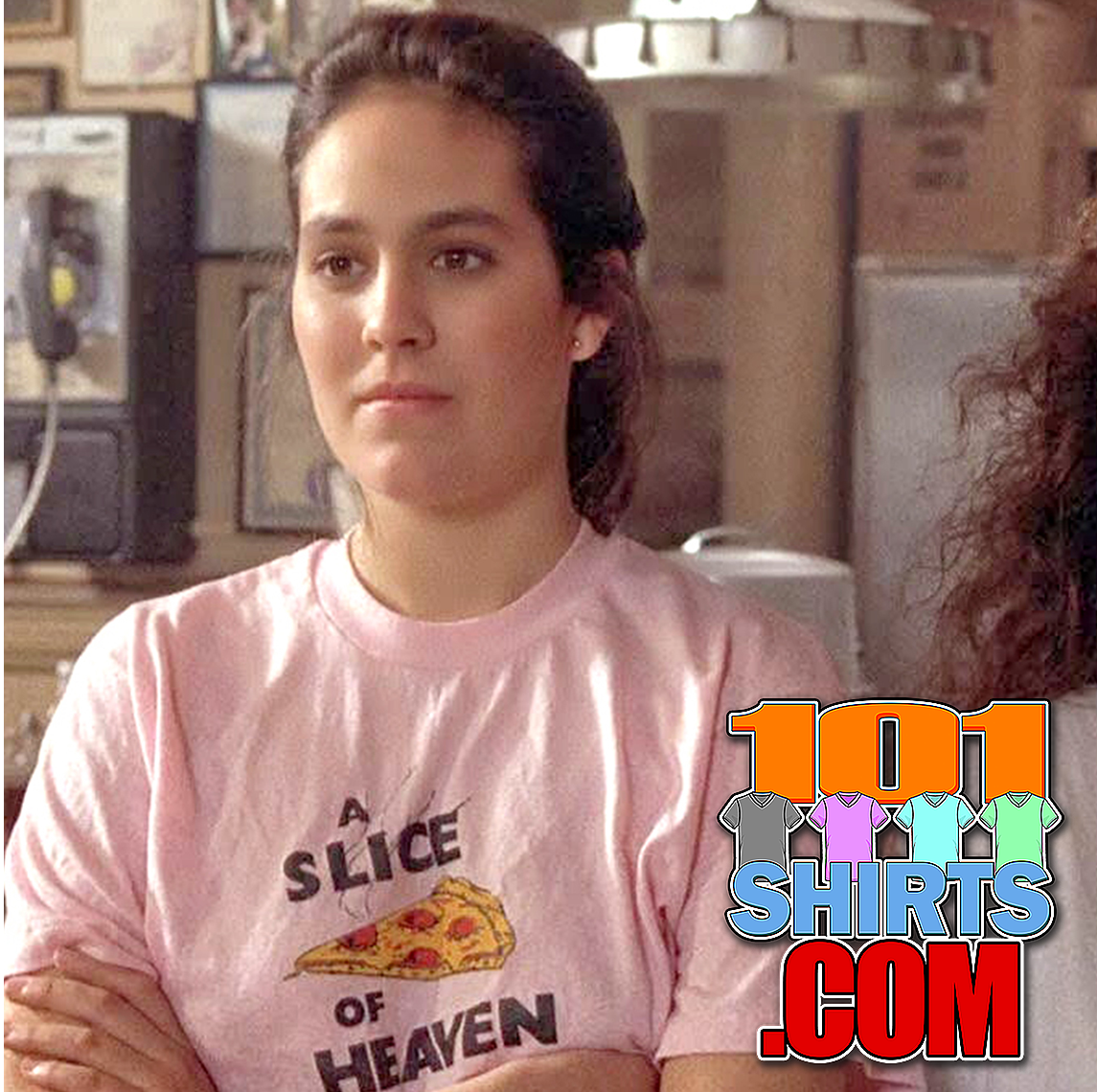 Mystic Pizza Movie A Slice Of Heaven Pizza Logo Julia Roberts Funny T-Shirt