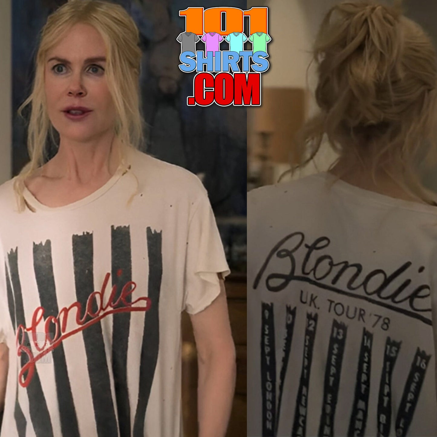 A Family Affair Movie Blondie Debbie Parallel Lines UK Tour 78 T-Shirt