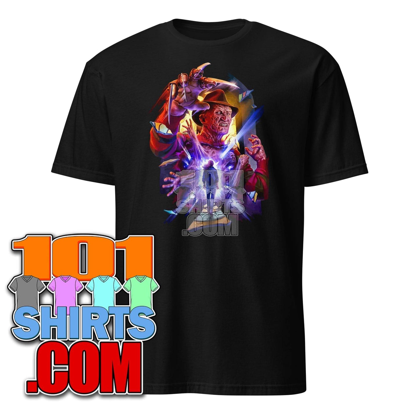 A Nightmare on Elm Street Movie Freddy Krueger Vintage Graphic T-Shirt - 101SHIRTS