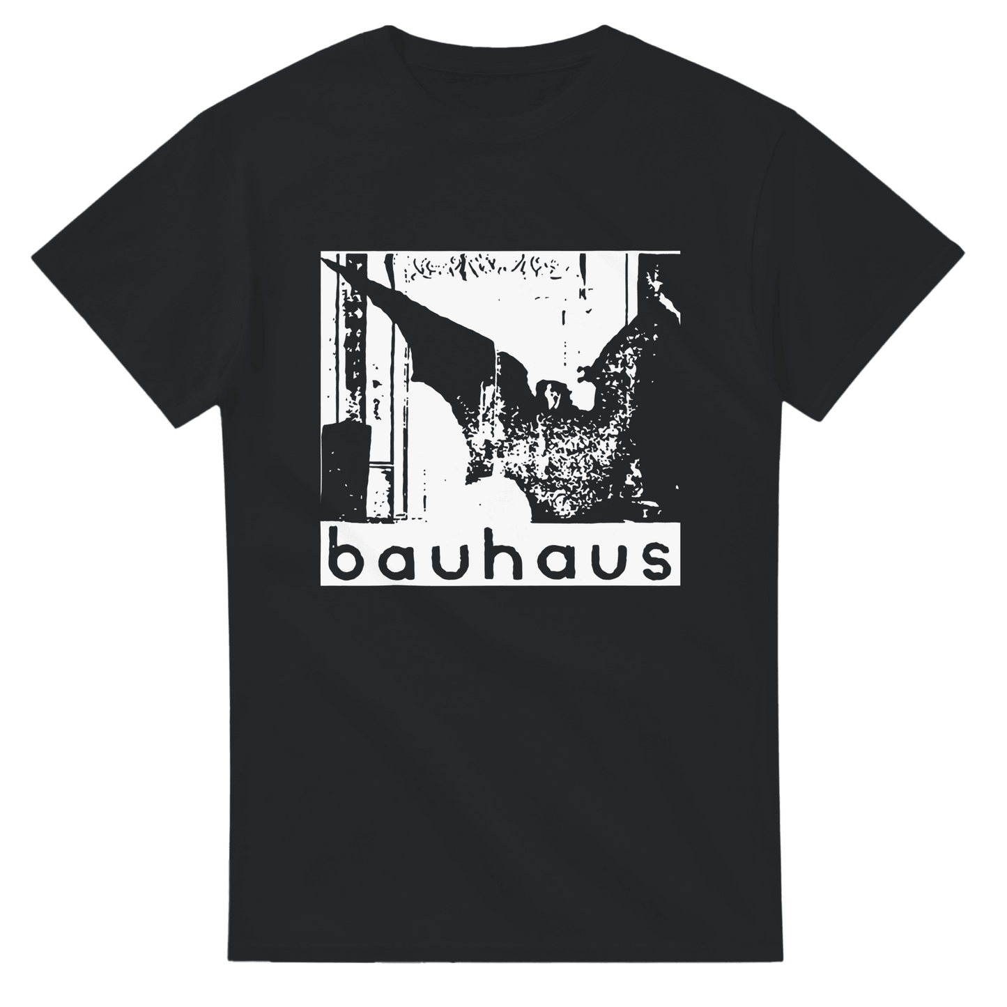 BAUHAUS Dark Wave Gothik Rock Band Logo Undead Tee - 101 Shirt com - 101SHIRTS