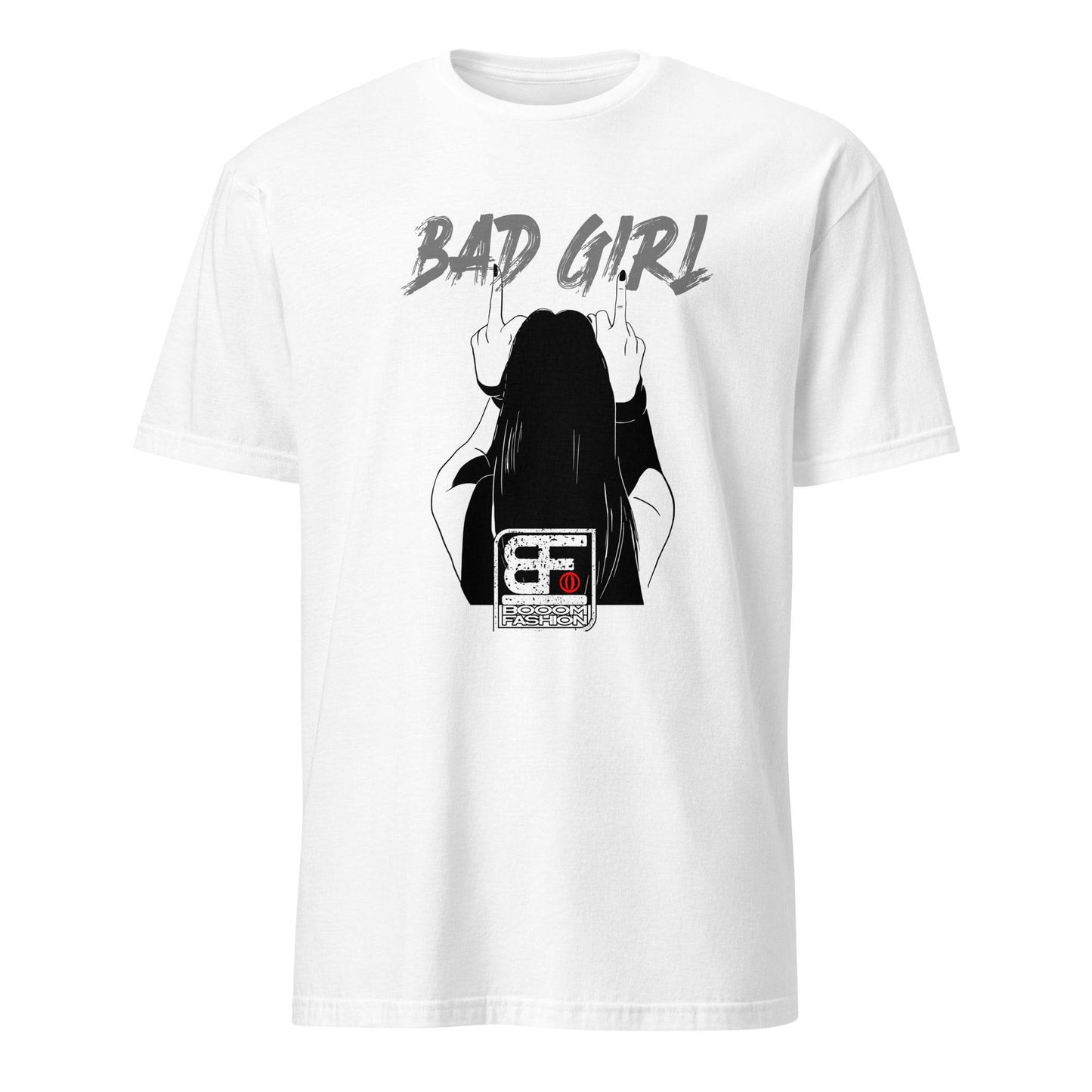 Bad Girl Middle Fingers Devils Horns Booomfashion Unisex T-Shirt - 101SHIRTS