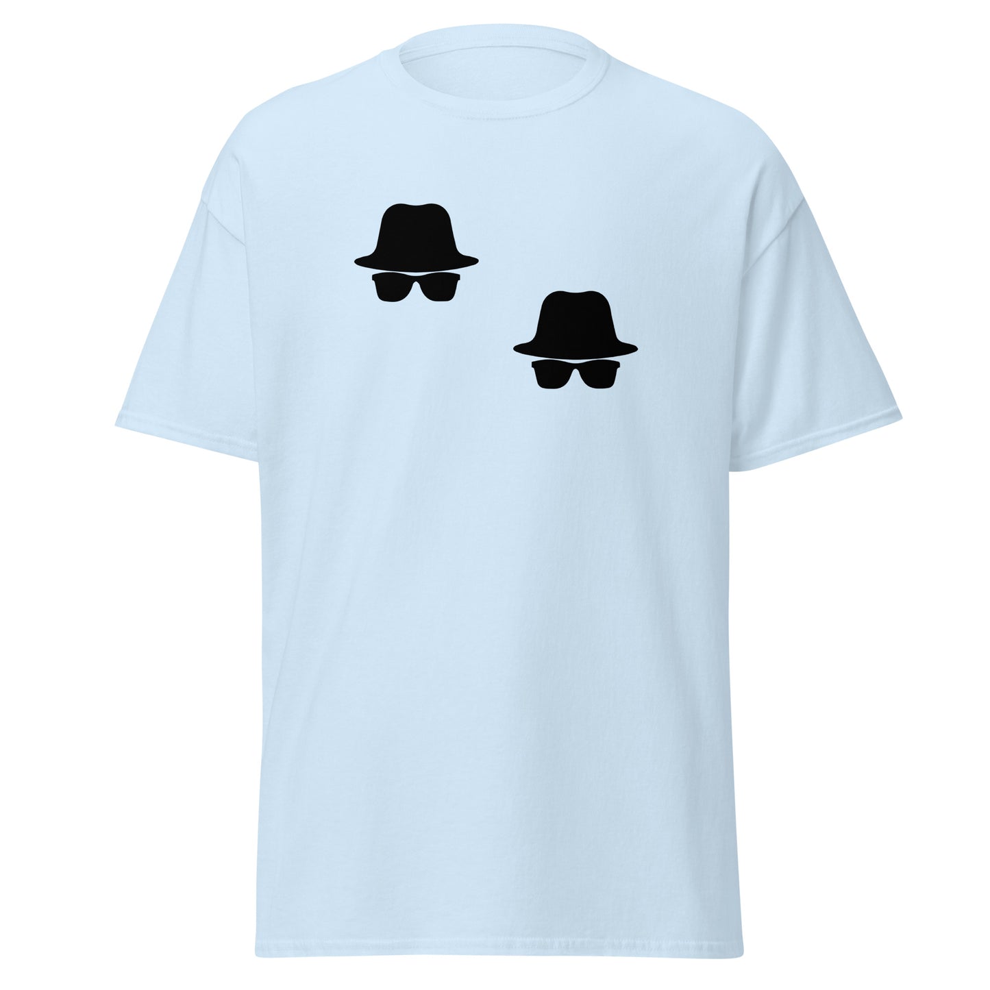 Blues Brothers Movie Heads and Sunglasses Silhouette Funny 101 Shirts com T-Shirt