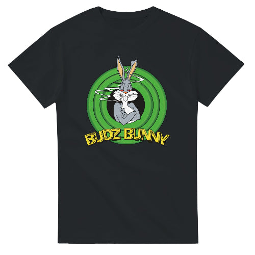 Budz Bunny T-Shirt | Funny Stoner Cartoon Weed Cannabis Tee