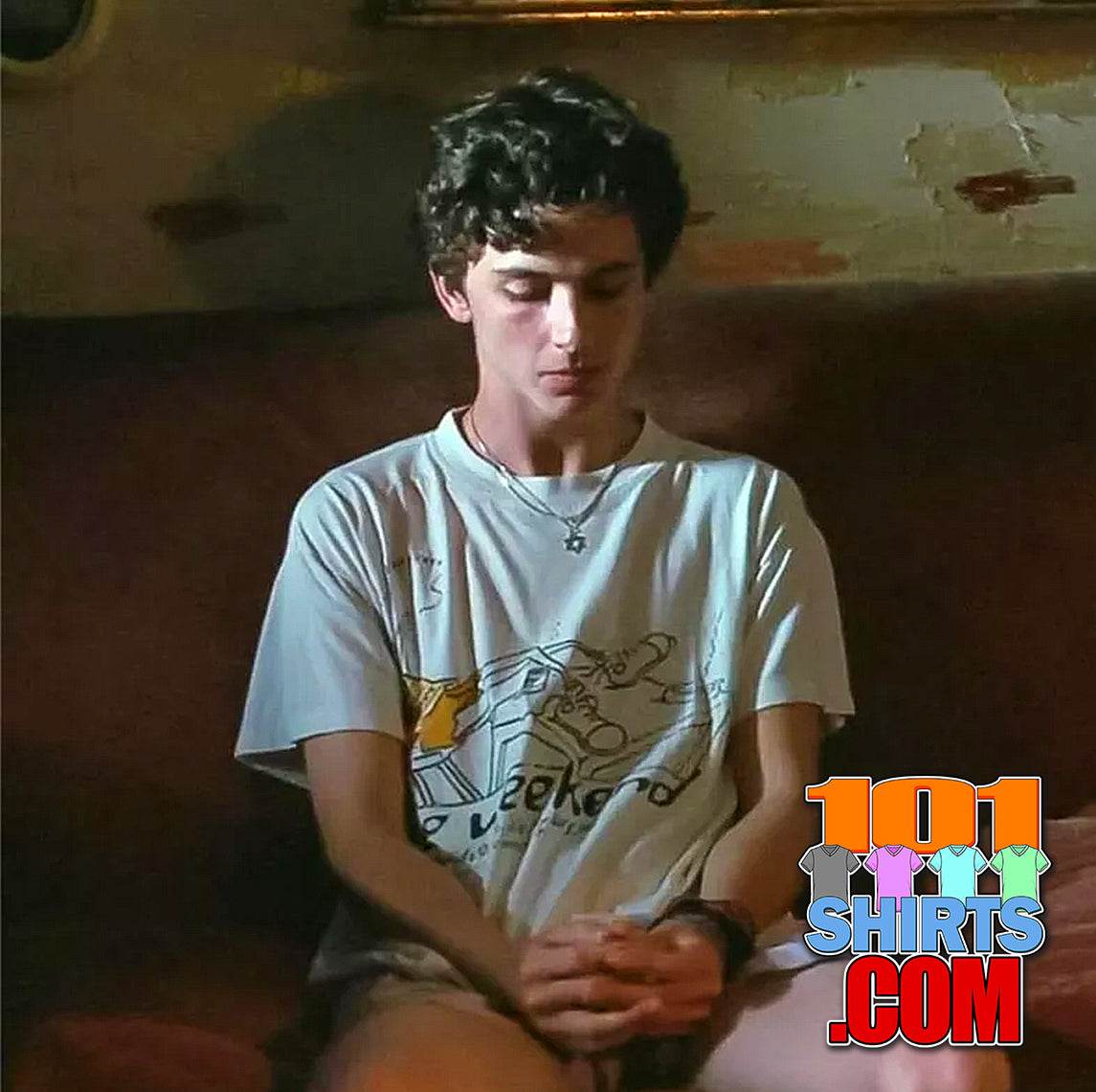 Call Me By Your Name Movie Nice Weekend Timothée Chalamet T-Shirt - 101SHIRTS