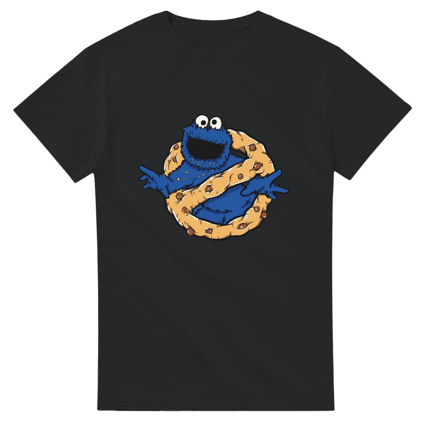 Coockie Monster Sesamestreet Ghostbusters Logo Parody Funny T-Shirt - 101SHIRTS