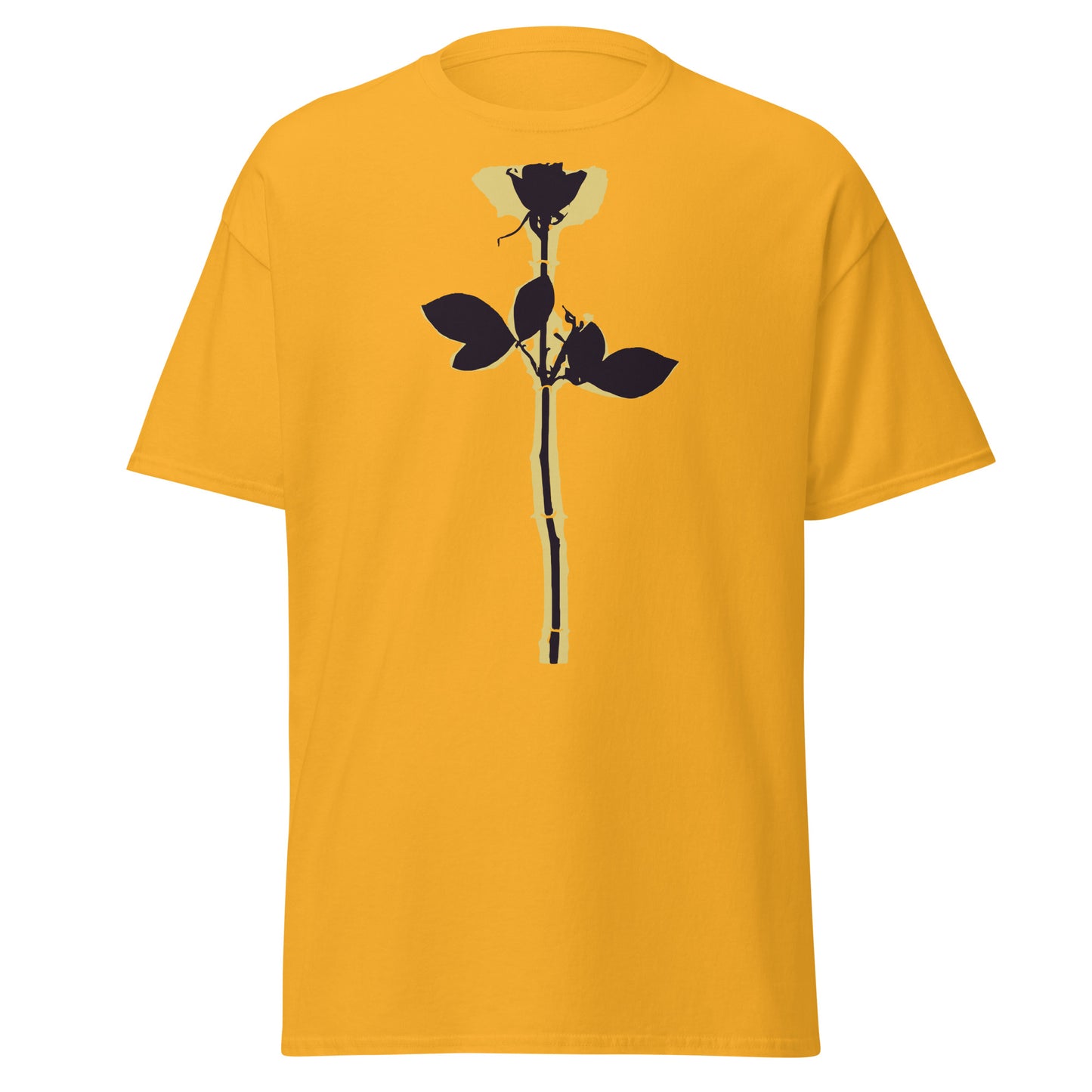 Depeche Mode Enjoy the Silence Rose Yellow T-Shirt