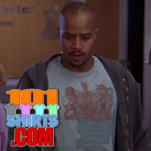 Scrubs TV Show Dr. Turk British Royal Coat of Arms T-Shirt