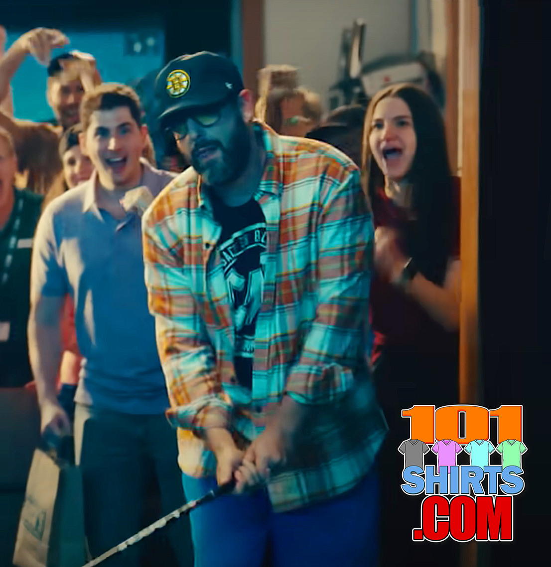 Happy Gilmore 2 Movie Adam Sandler AC/DC Back in Black Tour World 80s T-Shirt