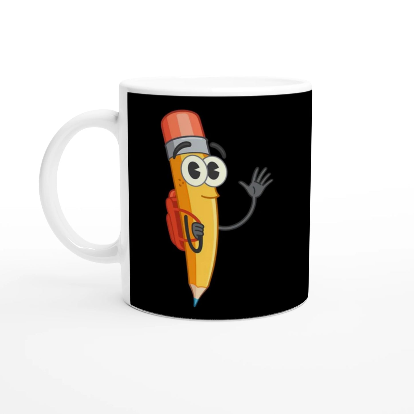 IRONHEART TV Series Funny AI Cartoon Pencil Trevor Mug