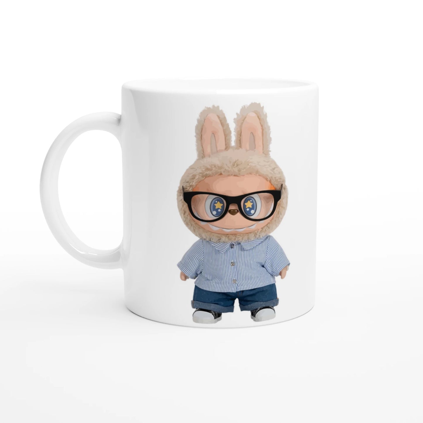 Labubu The Monsters Mug - Adorable Designer Toy Character, Unique Pop Mart Fan Gift, Cute Coffee Cup