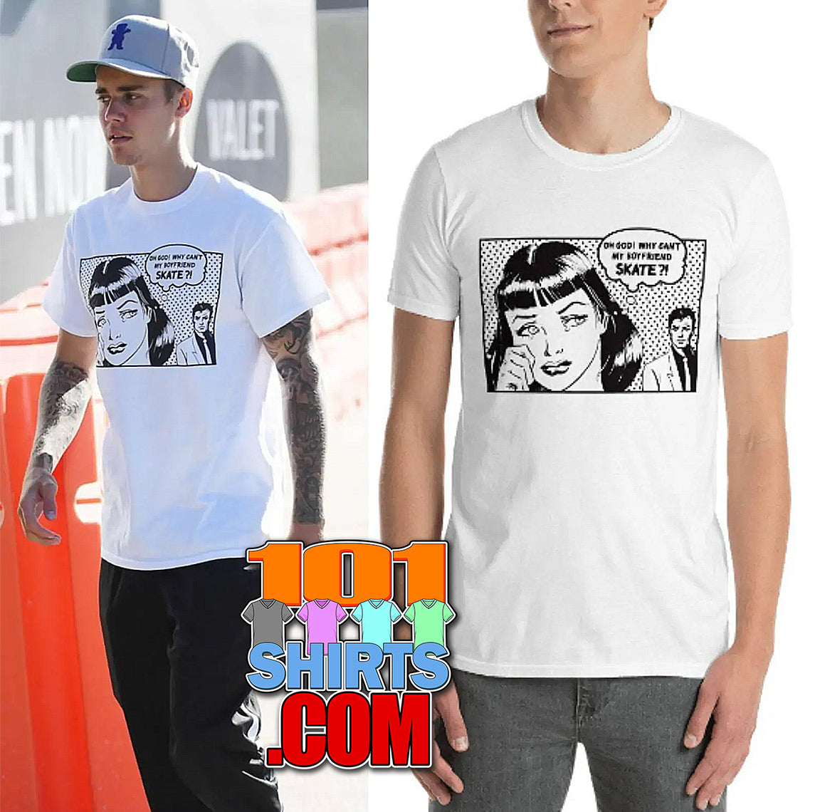 Oh God Why can't my Boyfriend Skate T-Shirt