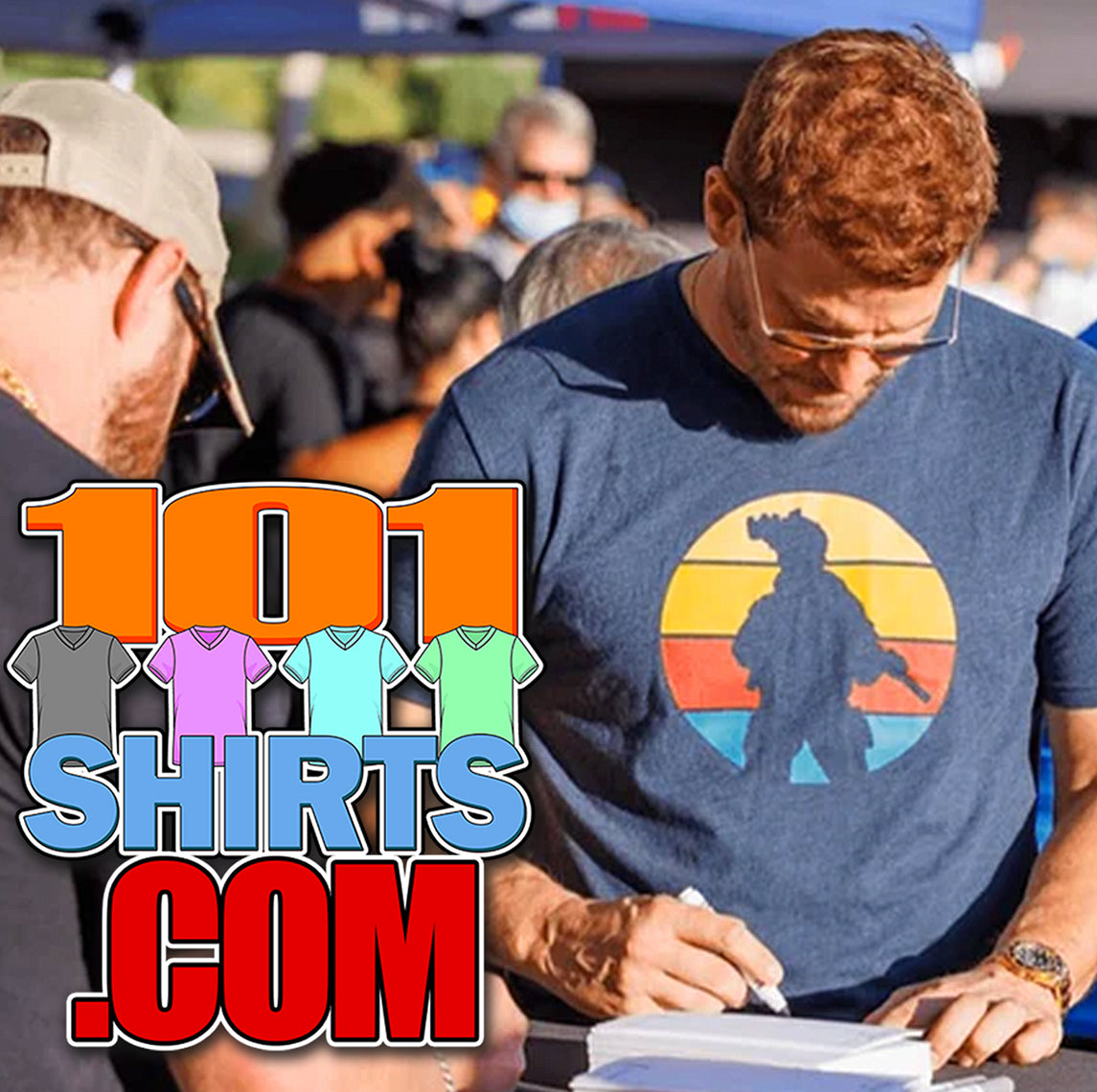 Sunset Operator Soldier Seal Team of Jason Hayes David Boreanaz T-Shirt