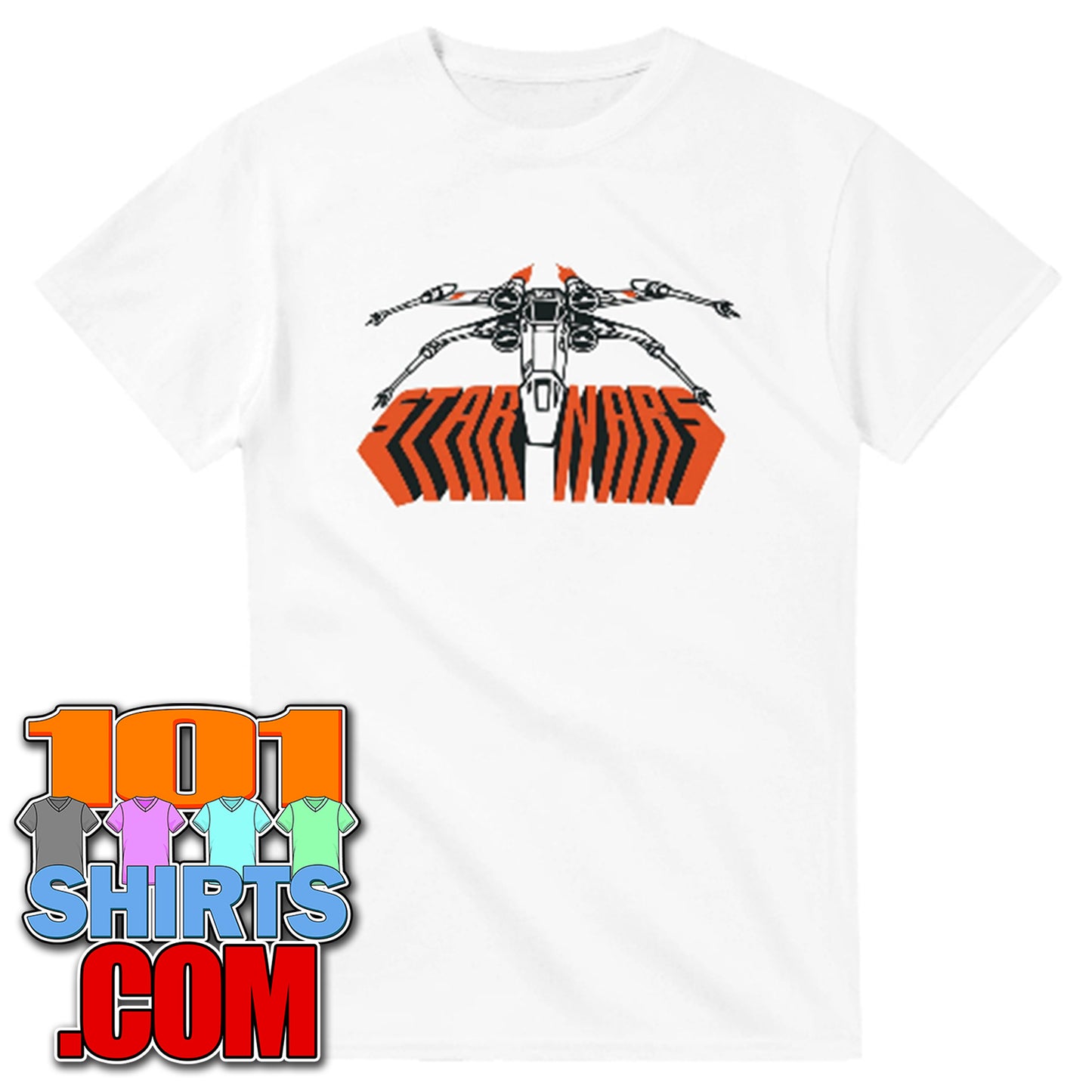 Star Wars Movie 1976 X- Wing ILM Film Crew Reprint T-Shirt