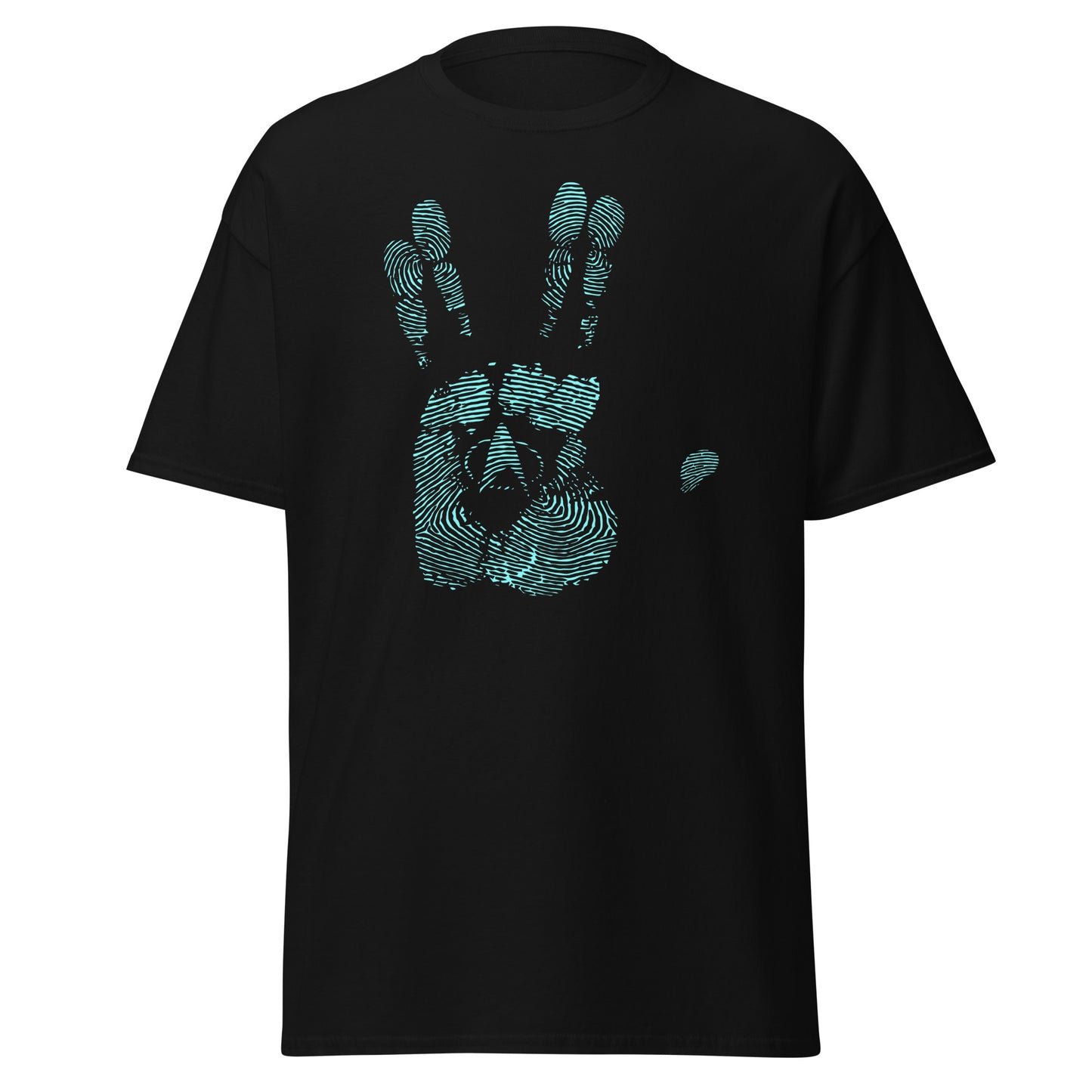 Star Trek Handprint TV Show Commander Spock Vulcan Salute Star Fleet Federation Funny T-Shirt