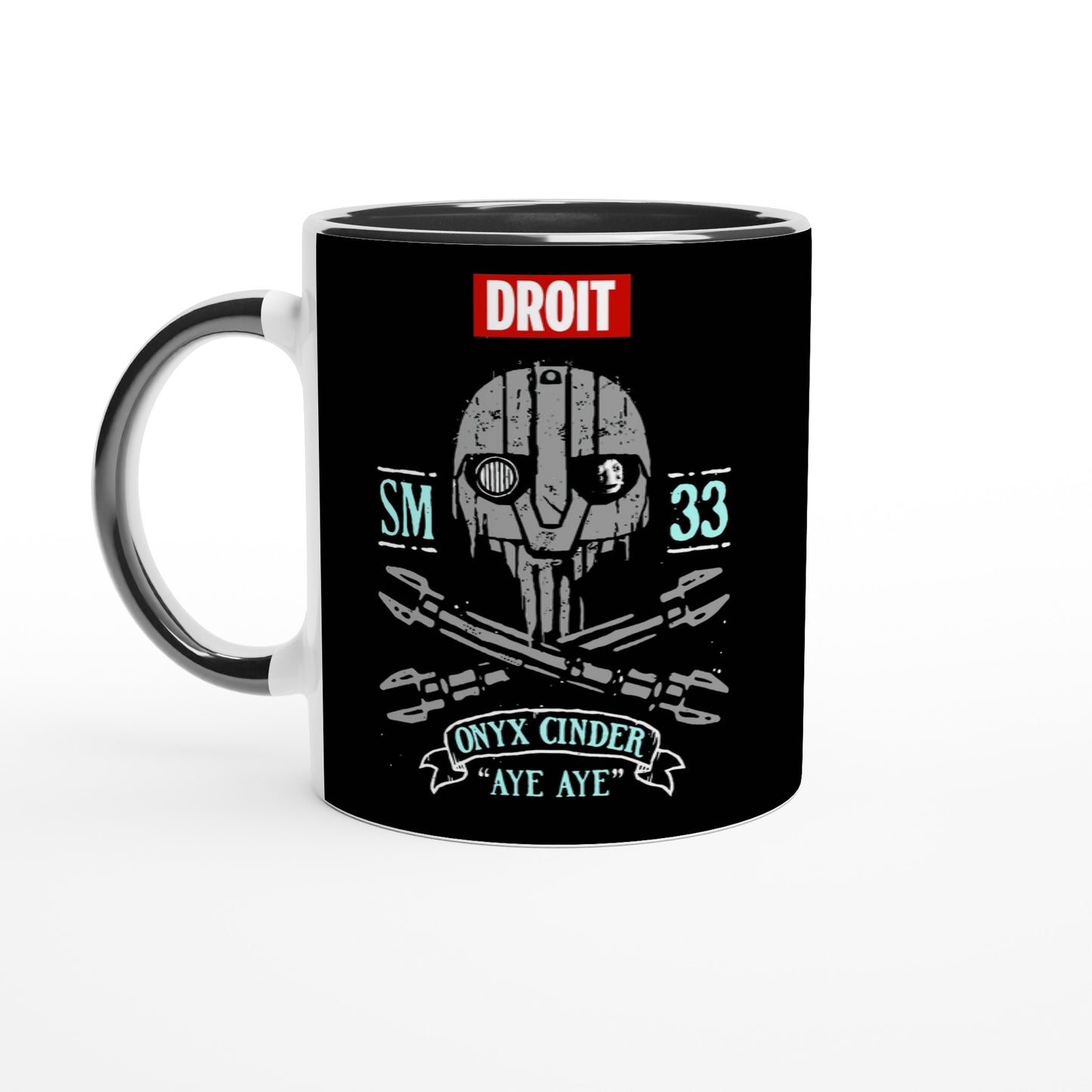 Star Wars Skeleton Crew Droit SM 33 Pirate Onyx Cinder Funny Mug