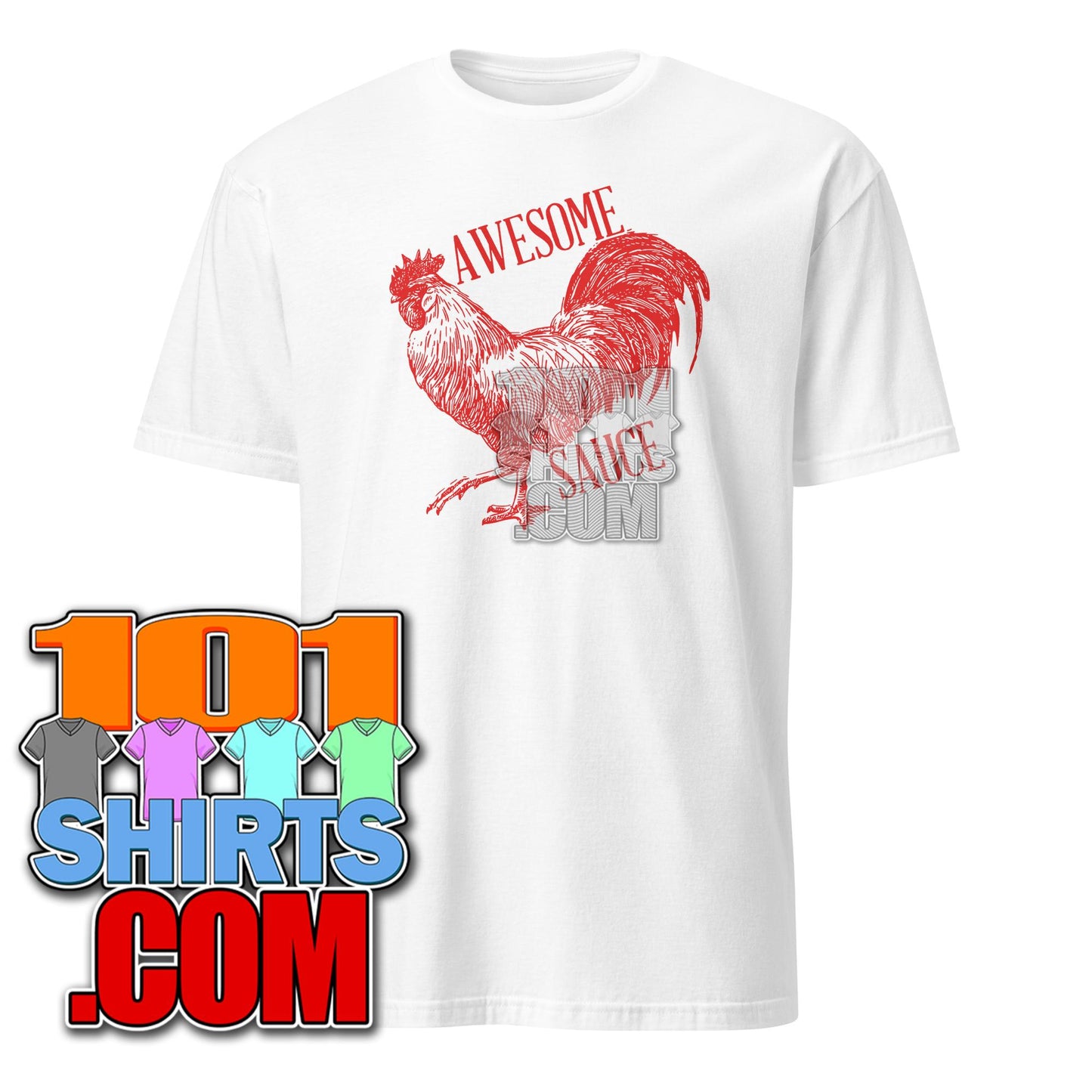 The Accountant 2 Movie Ben Affleck Christian Wolff Awesome Sauce Rooster Chicken T-Shirt