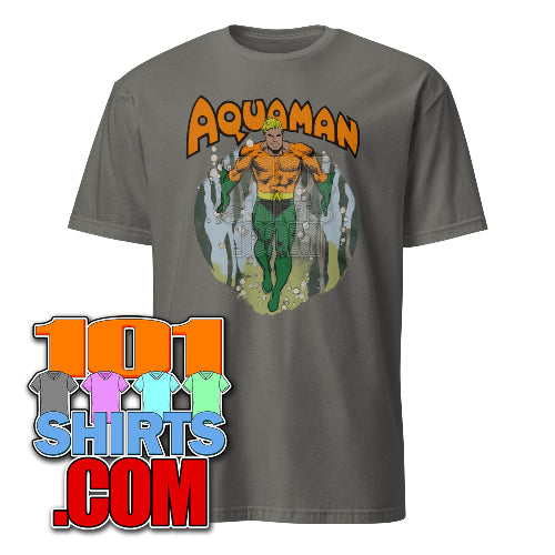 The Big Bang Theory Sheldon Cooper Aquaman Vintage Comic Illustration TV Series Funny T-Shirt