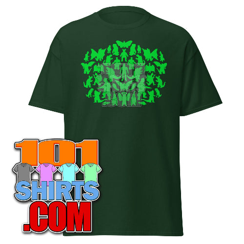 The Big Bang Theory Sheldon Cooper Primitive Monsters T-Shirt