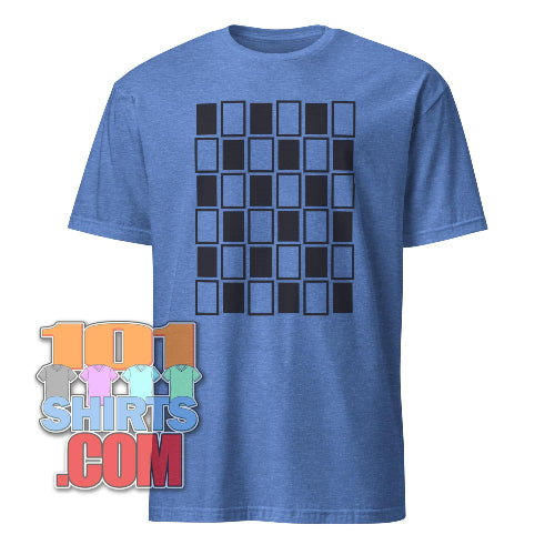 The Big Bang Theory Squares Checkers Tee Sheldon Cooper T-Shirt