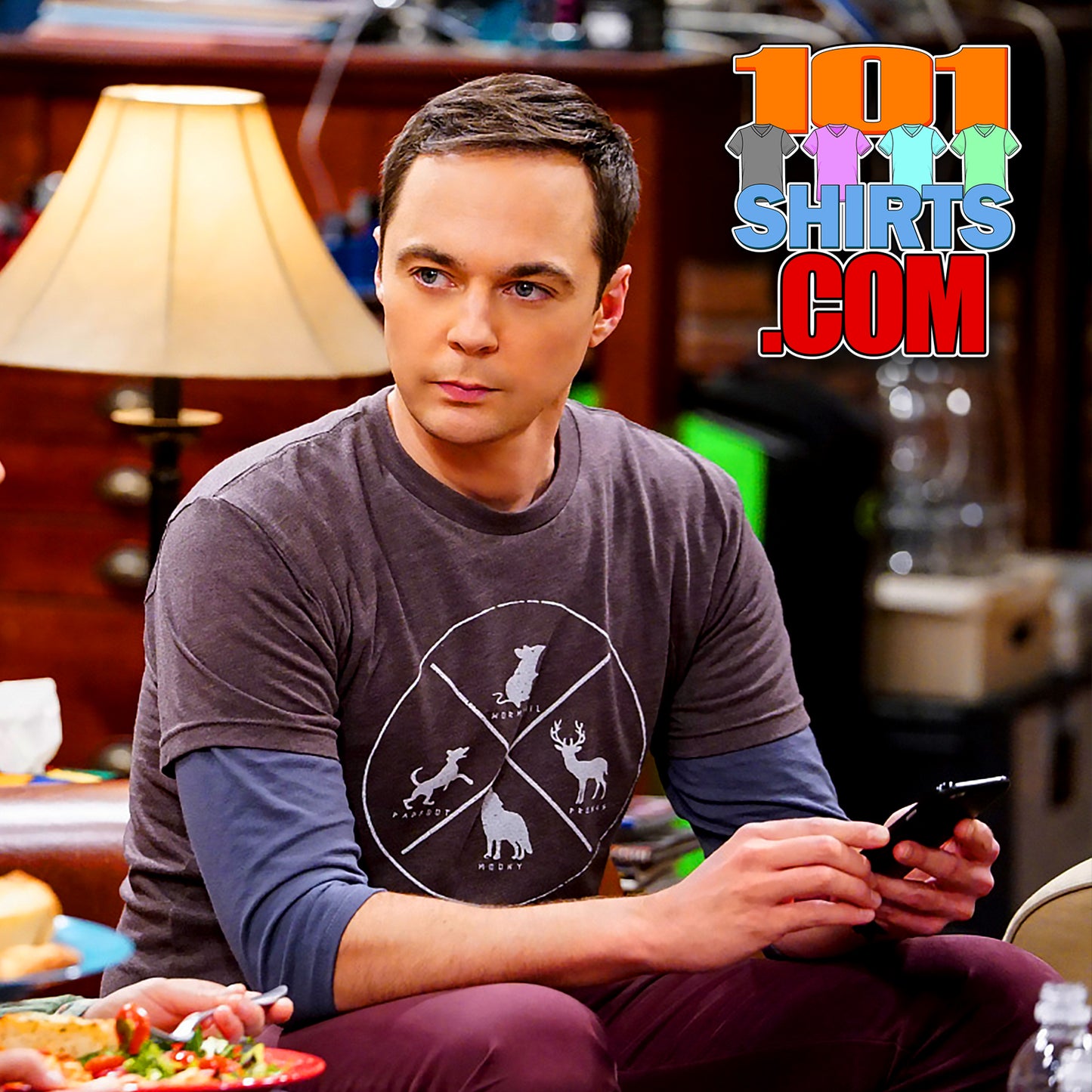 The Big Bang Theory Sheldon Cooper Harry Potter The Marauders T-Shirt 101 Shirts.com