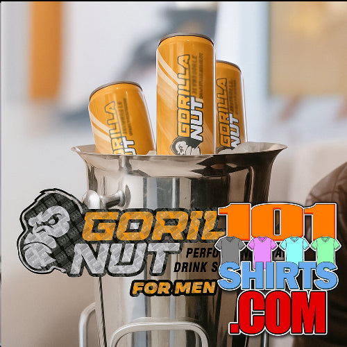 The Naked Gun Movie 2025 Tee Gorilla Nut Drink Logo Funny Video Ad T-Shirt
