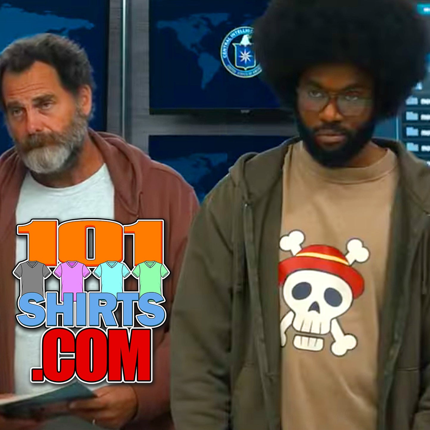 FUBAR TV Series Tee One Piece Skull Barry T-Shirt