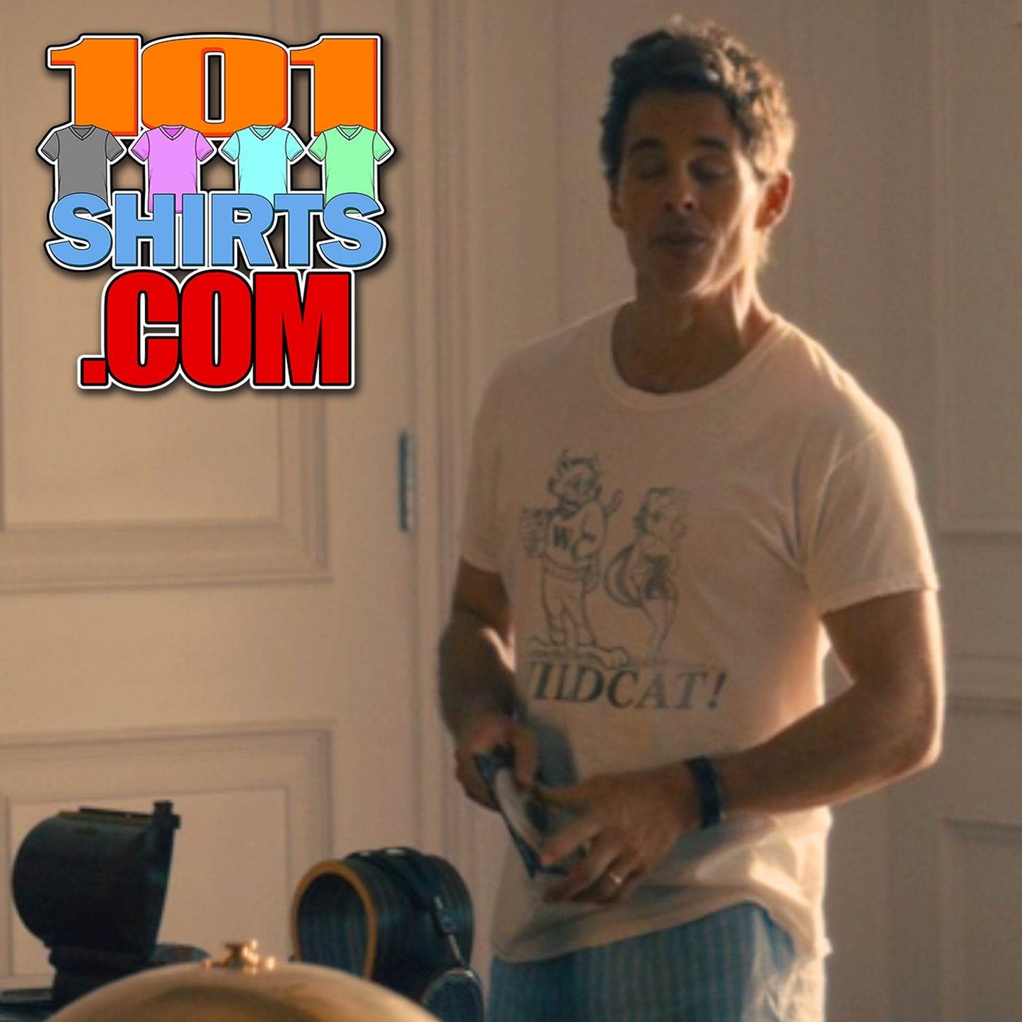 Wildcat Shirt Paradise TV Serie President Cal Bradford James Marsden Hulu T-Shirt - 101SHIRTS