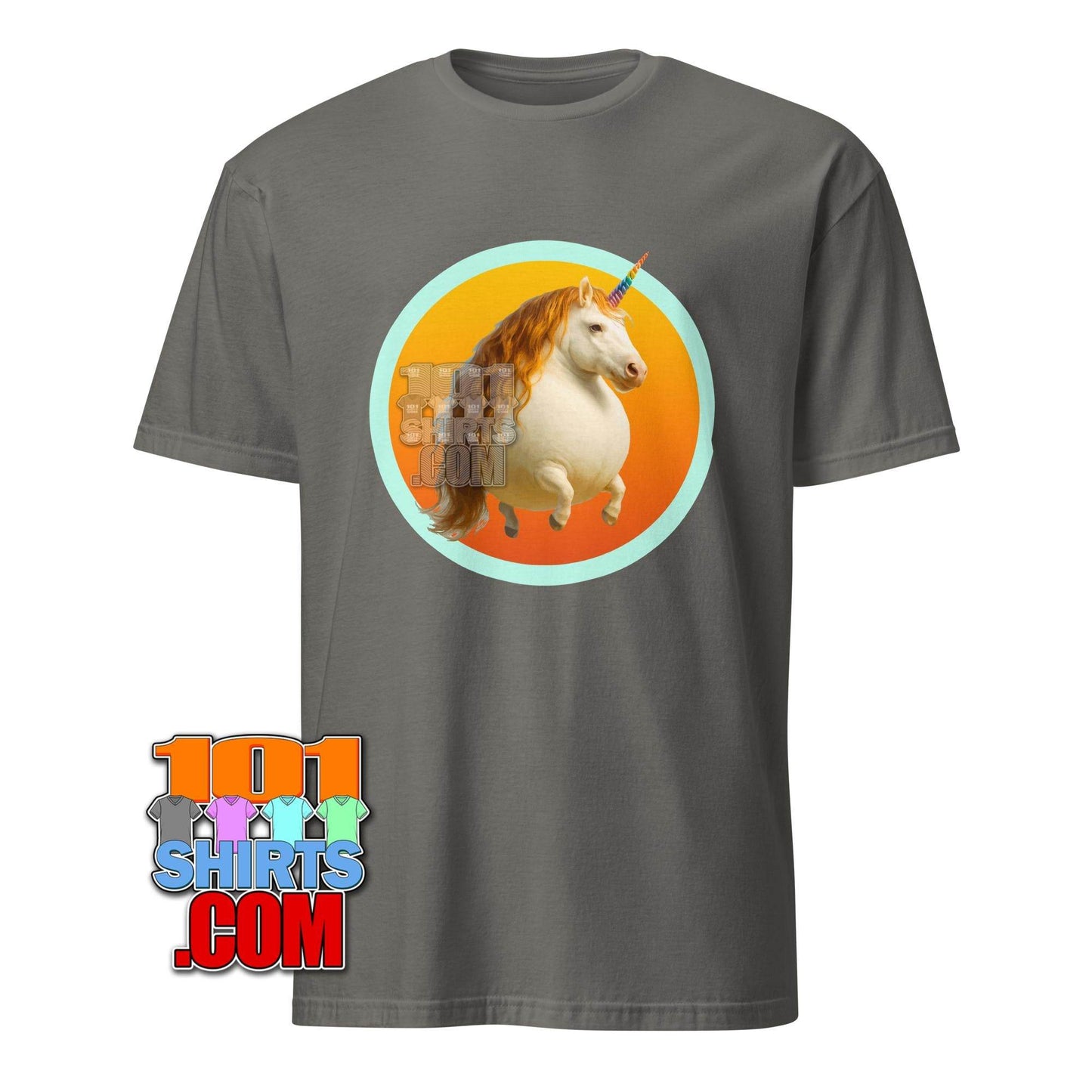 Chubby Unicorn T-Shirt - Because Real Magic Needs Snacks! - 101SHIRTS