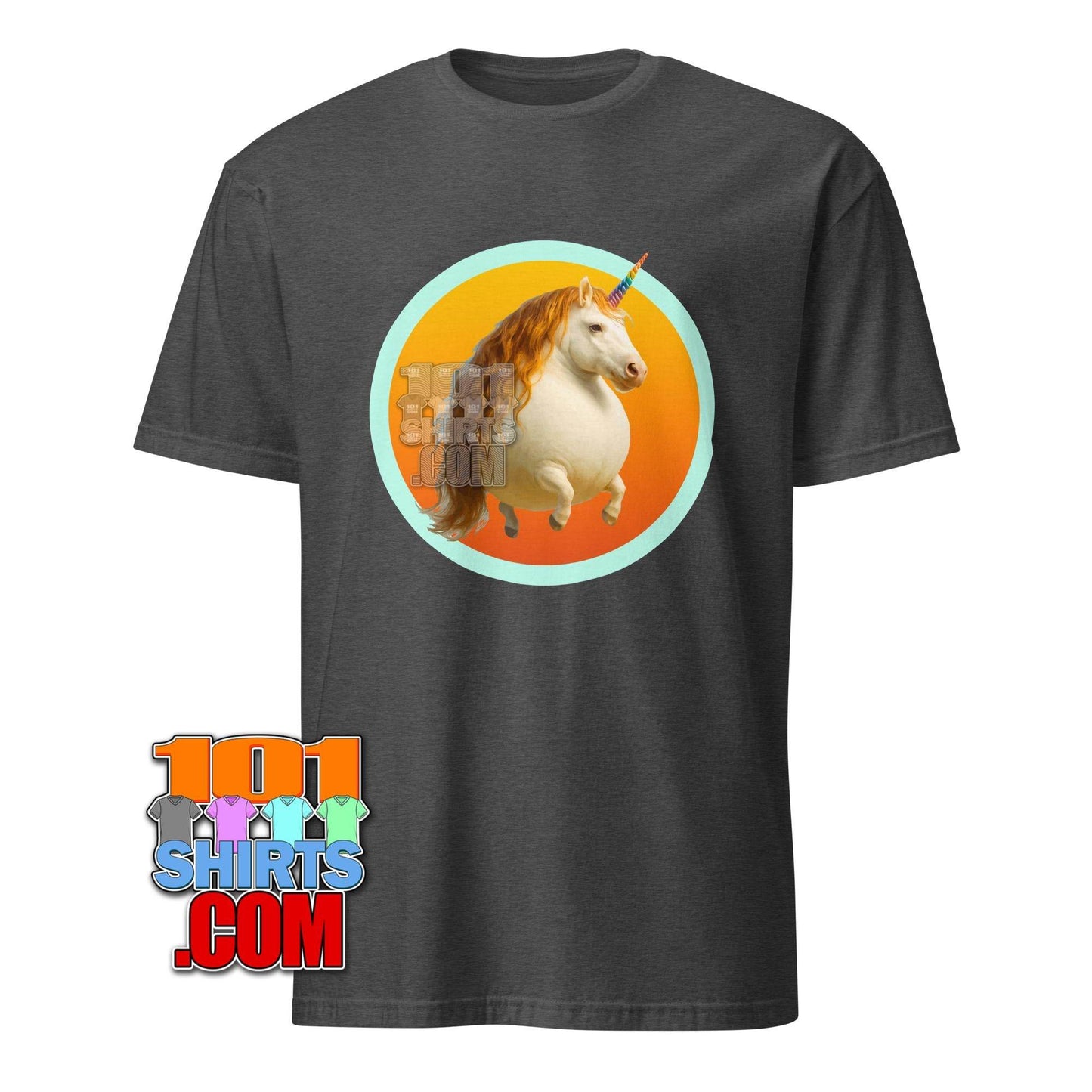Chubby Unicorn T-Shirt - Because Real Magic Needs Snacks! - 101SHIRTS