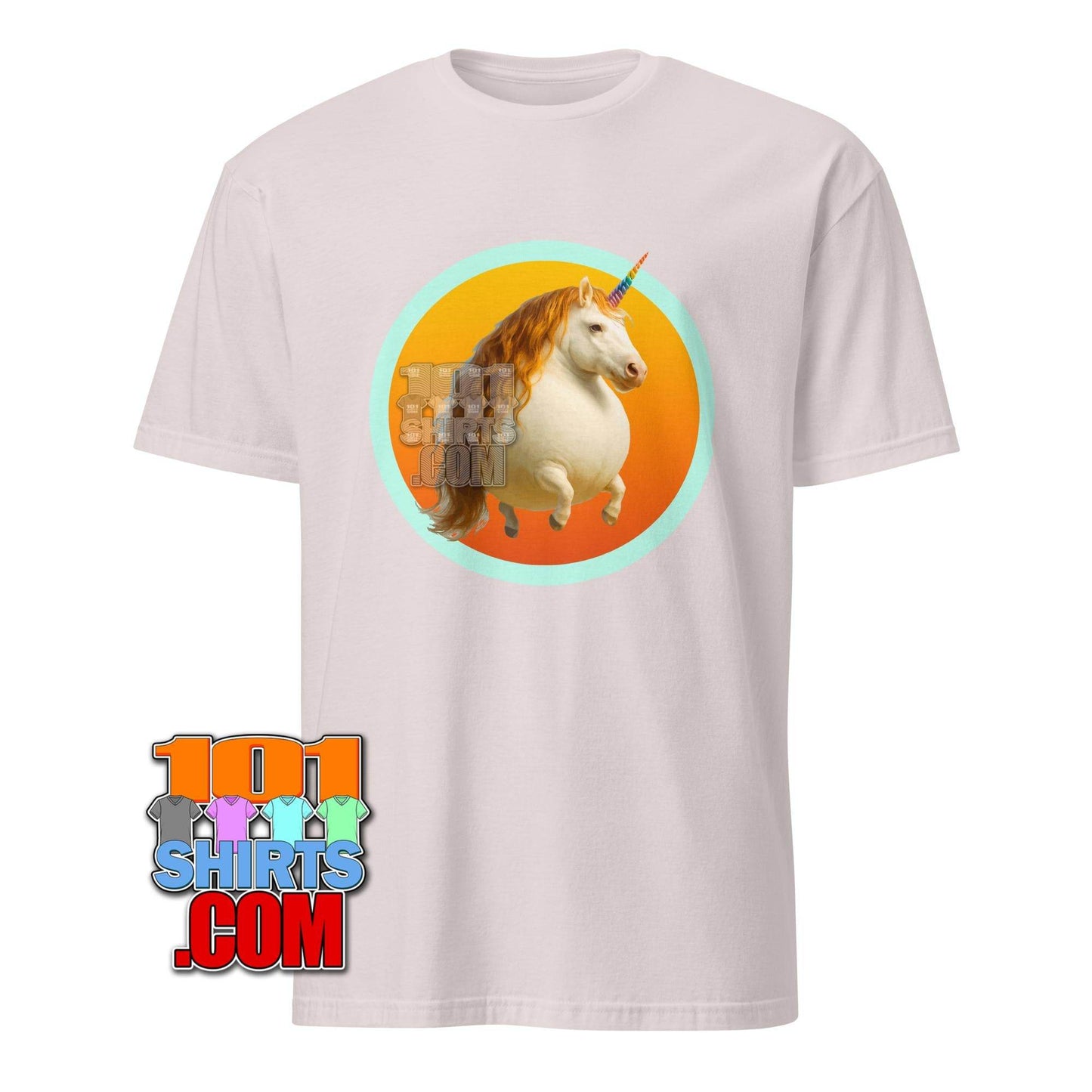 Chubby Unicorn T-Shirt - Because Real Magic Needs Snacks! - 101SHIRTS