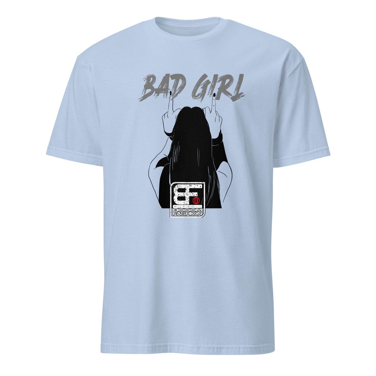 Bad Girl Middle Fingers Devils Horns Booomfashion Unisex T-Shirt - 101SHIRTS
