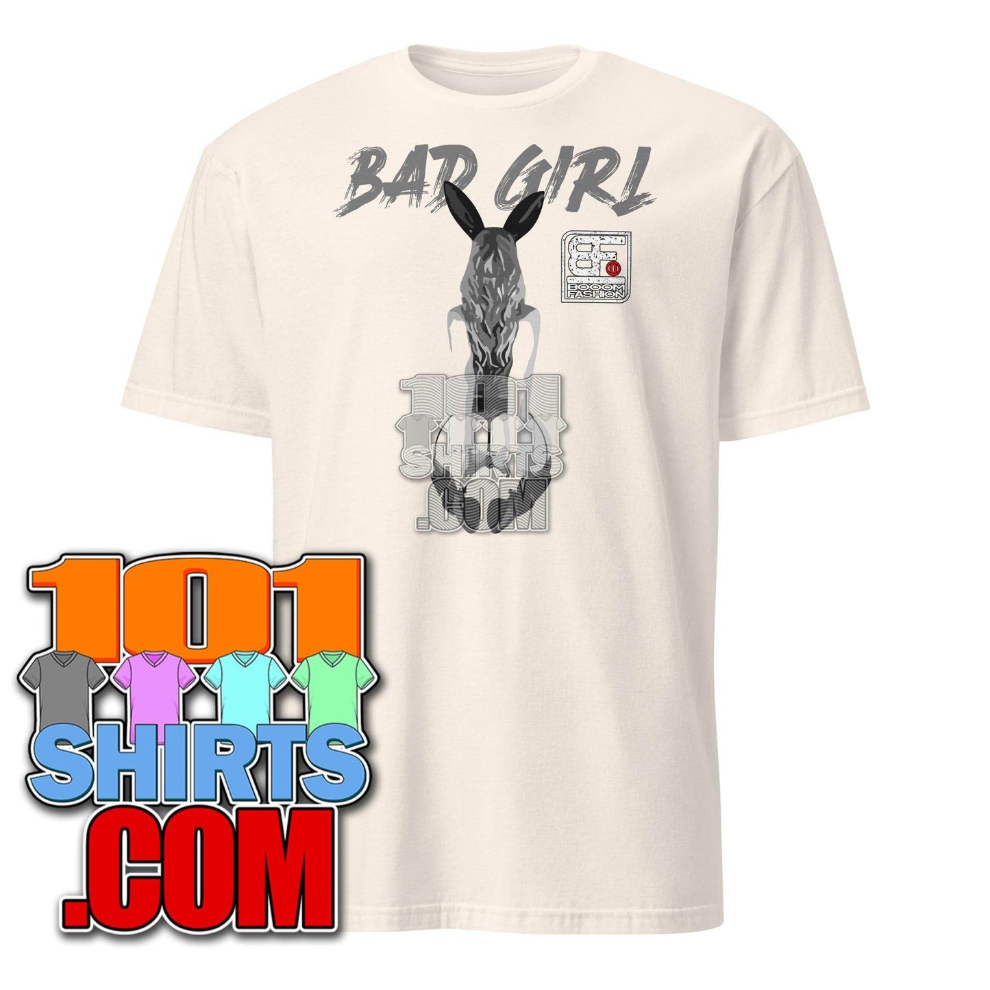 Bad Girl Blowjob Bunny BDSM Bondage Fetish Kinky Cool Art Design Booomfashion Unisex T-Shirt - 101SHIRTS