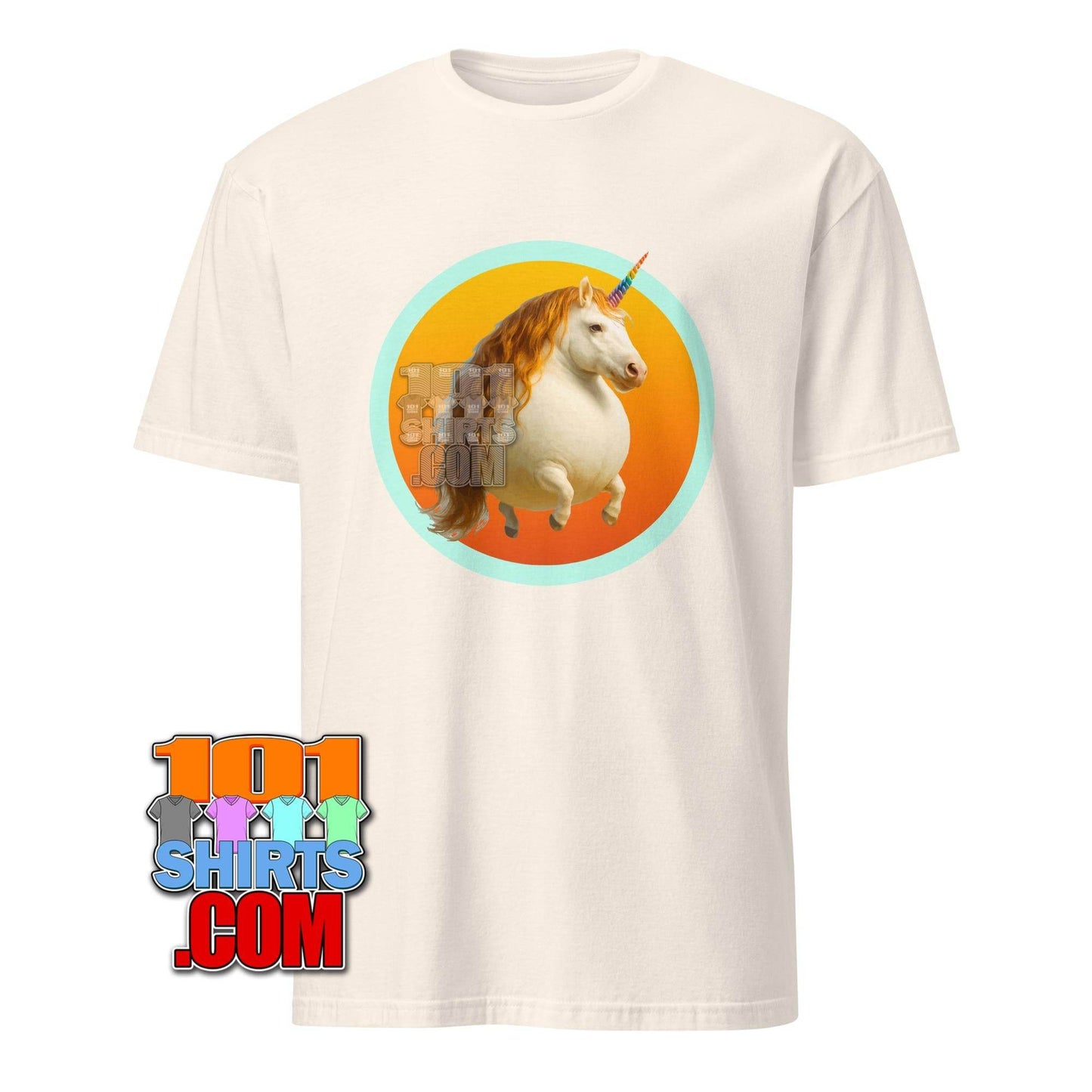 Chubby Unicorn T-Shirt - Because Real Magic Needs Snacks! - 101SHIRTS