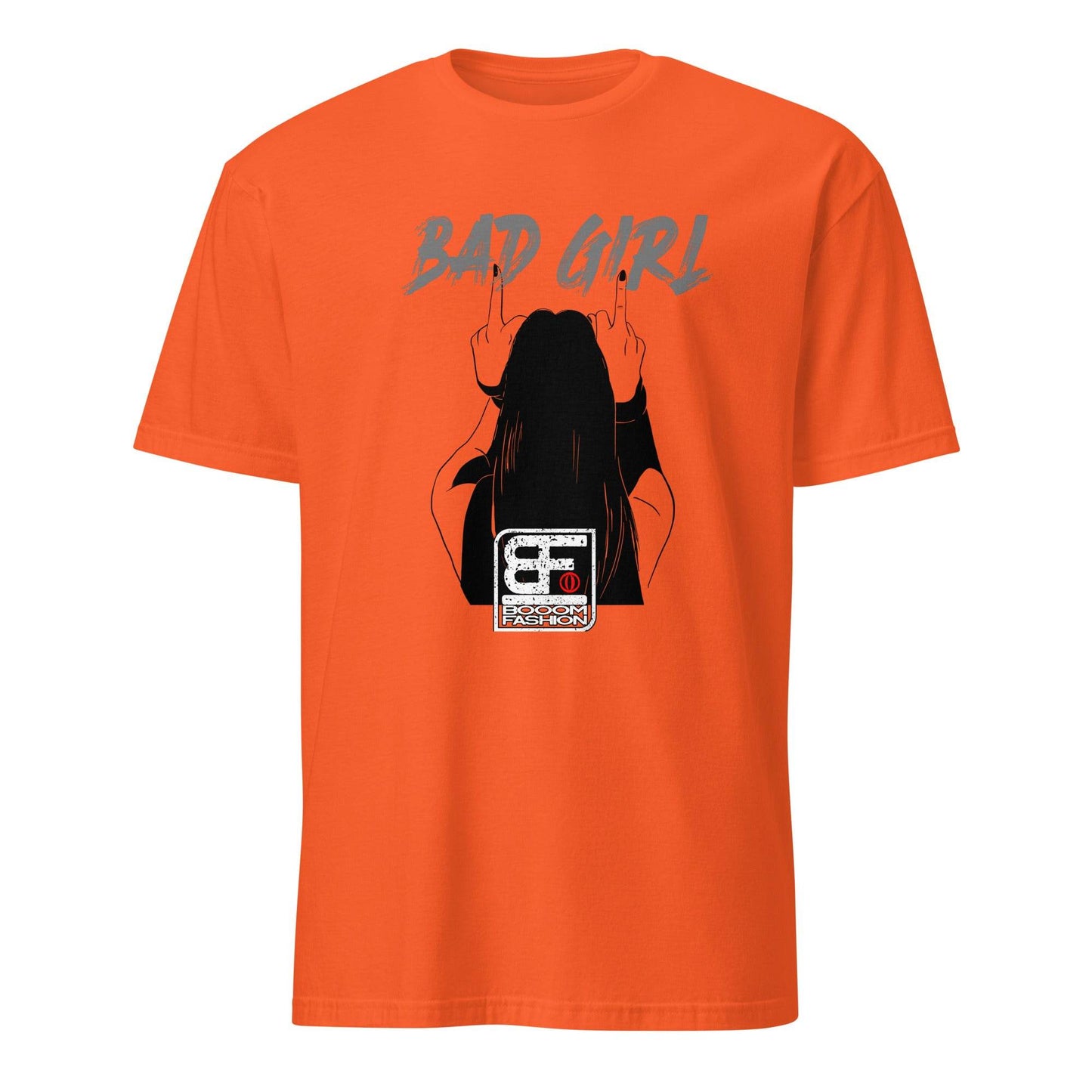 Bad Girl Middle Fingers Devils Horns Booomfashion Unisex T-Shirt - 101SHIRTS