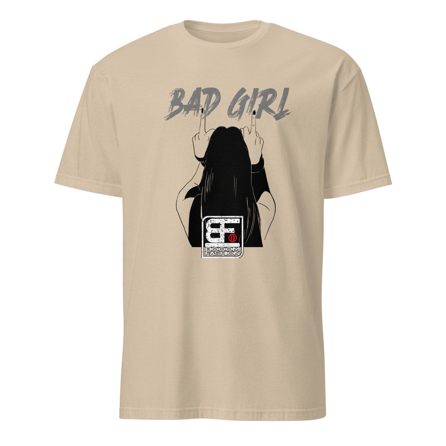 Bad Girl Middle Fingers Devils Horns Booomfashion Unisex T-Shirt - 101SHIRTS