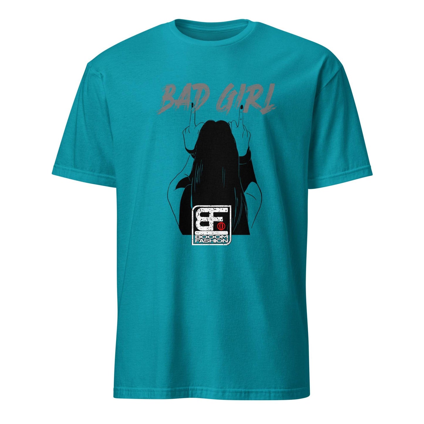 Bad Girl Middle Fingers Devils Horns Booomfashion Unisex T-Shirt - 101SHIRTS