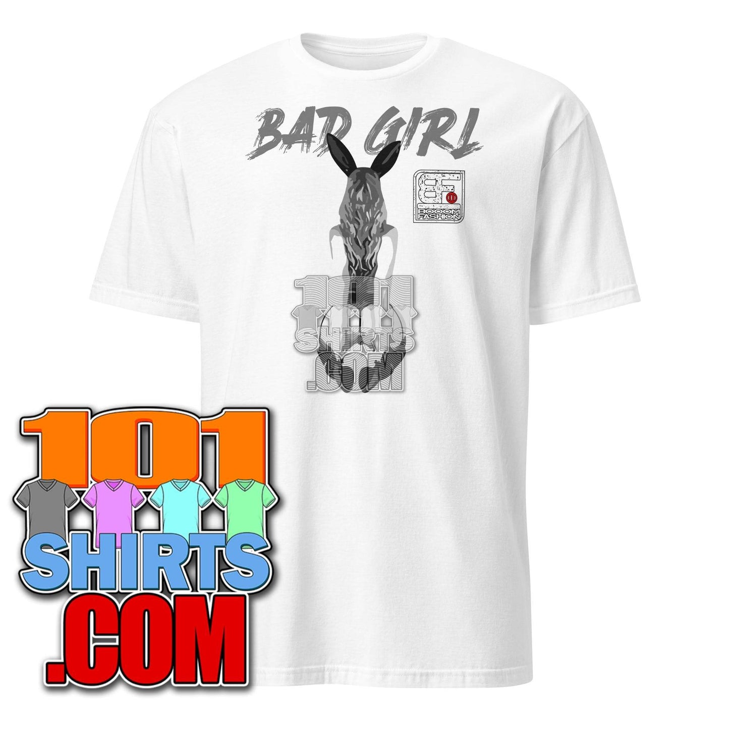 Bad Girl Blowjob Bunny BDSM Bondage Fetish Kinky Cool Art Design Booomfashion Unisex T-Shirt - 101SHIRTS