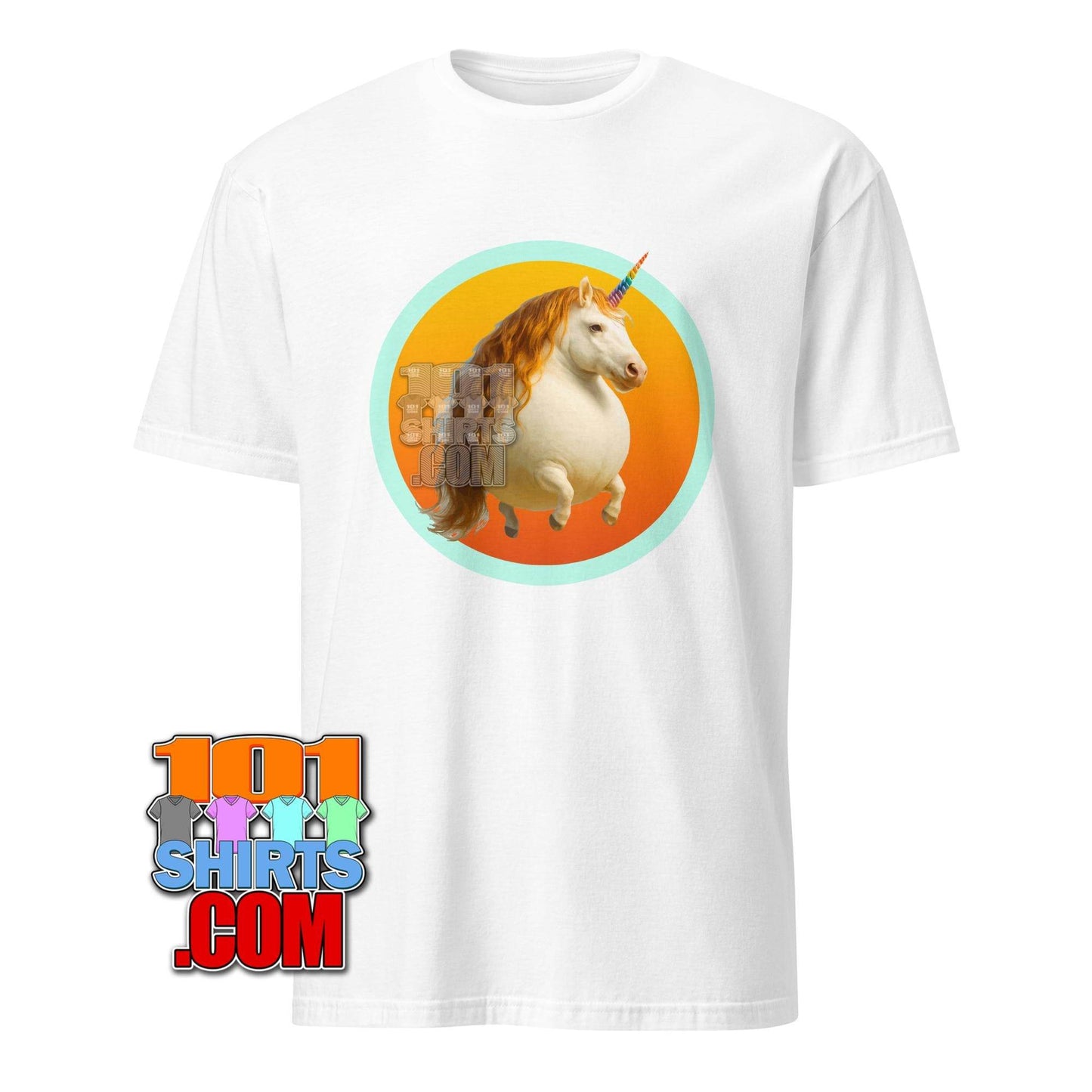 Chubby Unicorn T-Shirt - Because Real Magic Needs Snacks! - 101SHIRTS