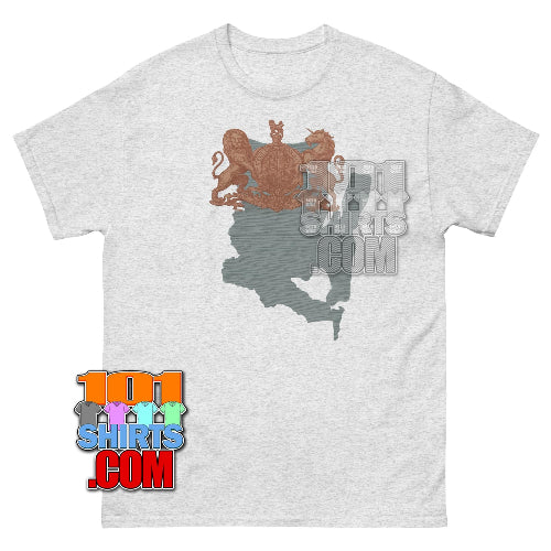 Scrubs TV Show Dr. Turk British Royal Coat of Arms T-Shirt
