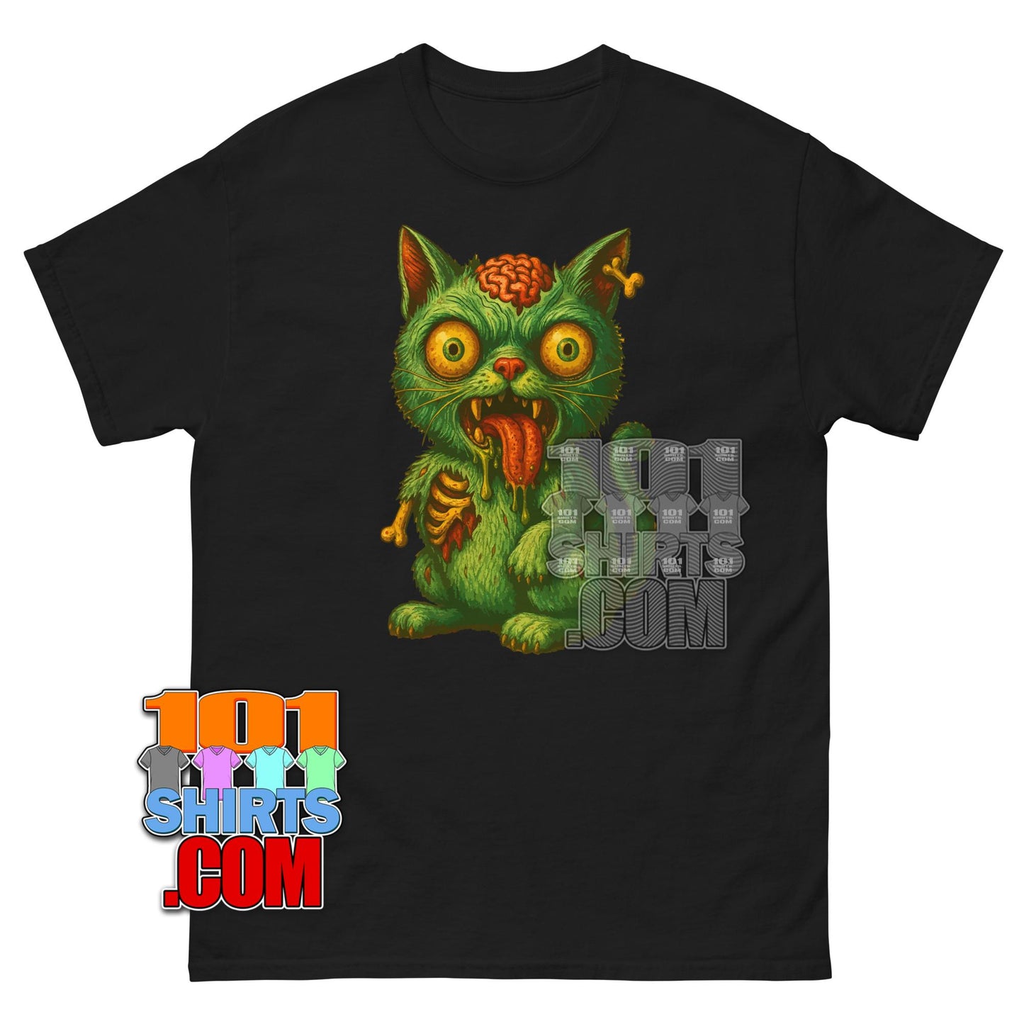 Creepy Cute Zombie Cat T-Shirt