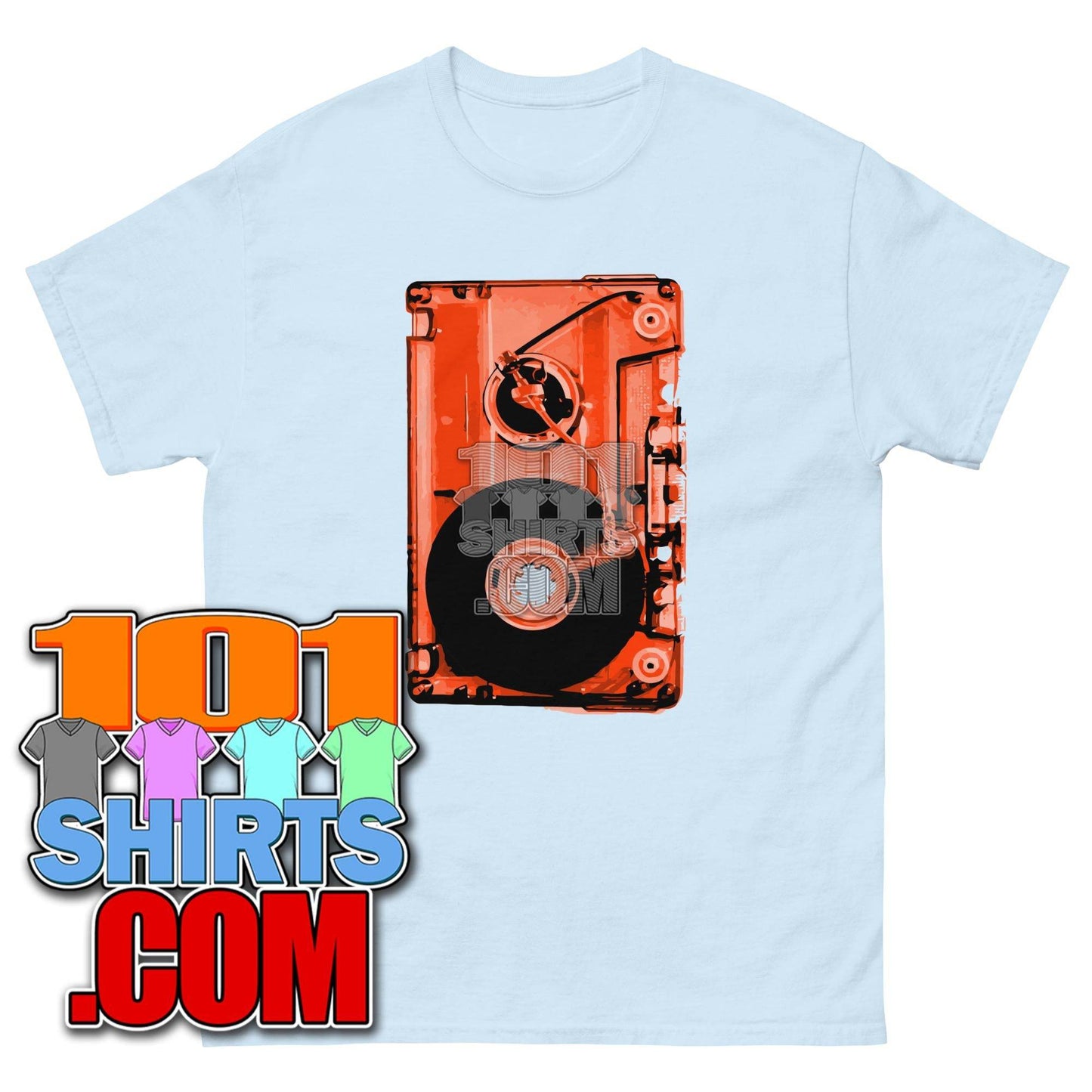 Audio Cassette Tape Retro VINTAGE MUSIC Mixtape 70S 80S 90S T-Shirt - 101SHIRTS