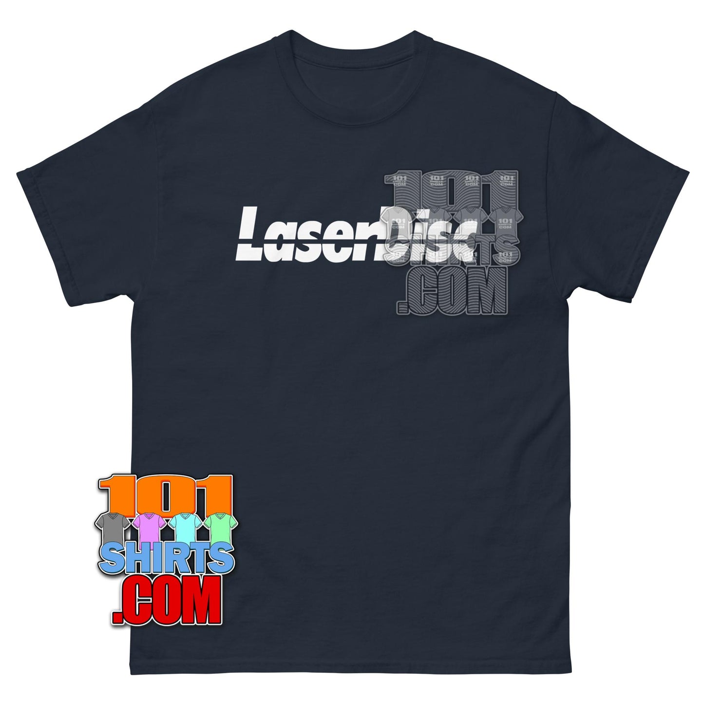 LaserDisc Logo Retro 80s 90s Vintage Audiophile Movie Gift T-Shirt
