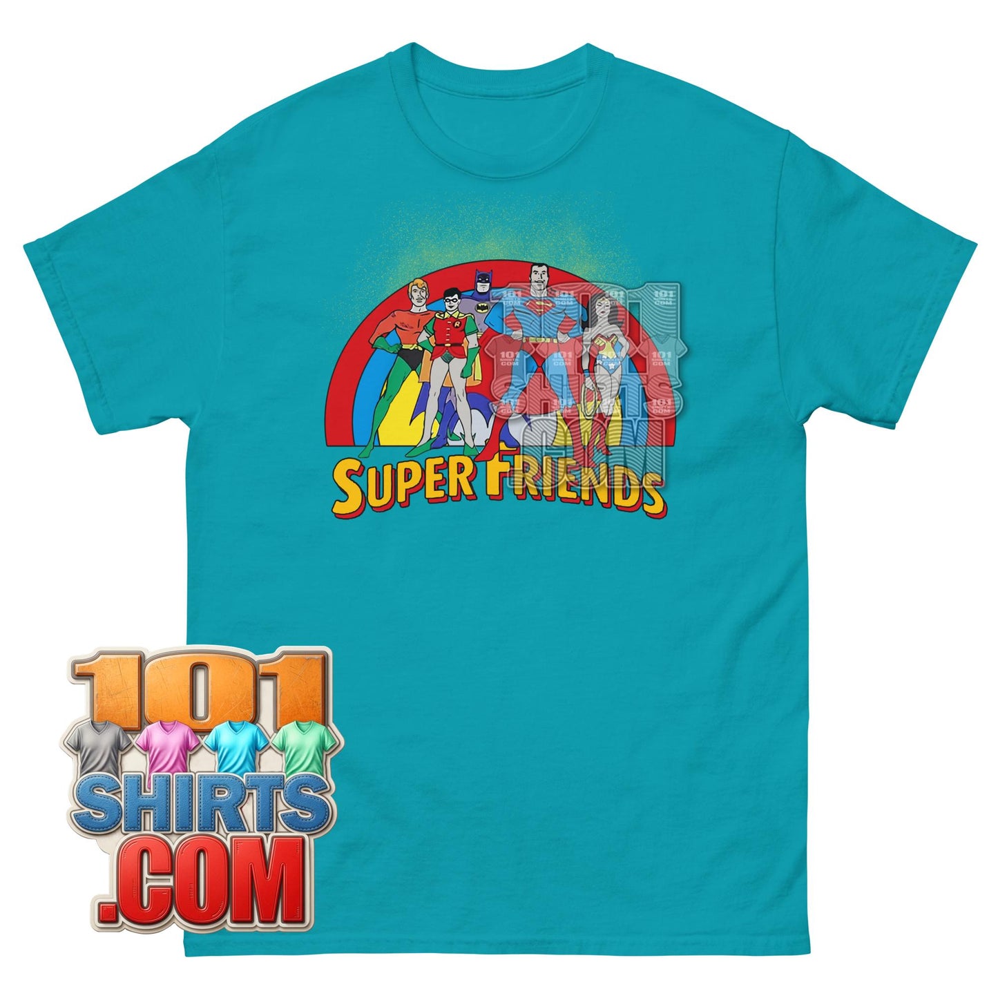 The Big Bang Theory Sheldon Cooper DC Super Friends T-Shirt