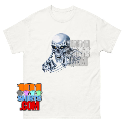 Boxing Skull Fighter T-Shirt - Tough Men's Graphic Tee