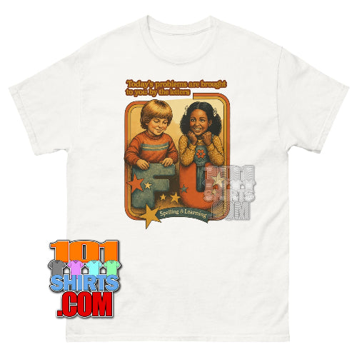 Funny Retro Fuck You Spelling and Learning T-Shirt