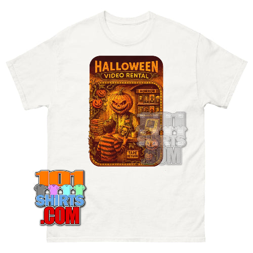 Halloween Video Rental Horror T-Shirt Spooky Retro