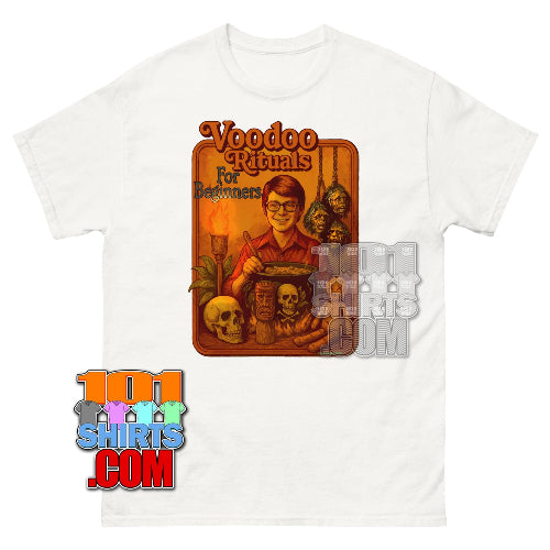 "Voodoo Rituals for Beginners" Funny Occult T-Shirt