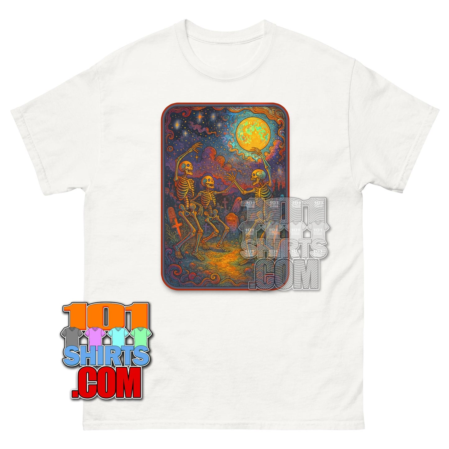 Spooky Dancing Skeletons T-Shirt Spooky Halloween Party