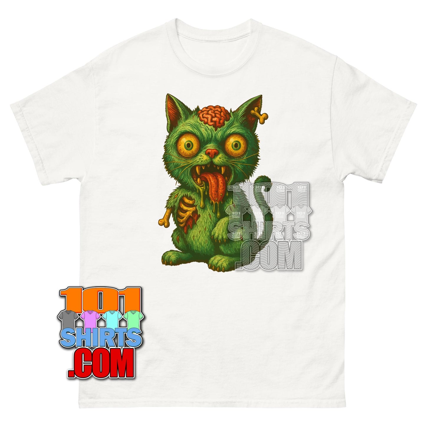 Creepy Cute Zombie Cat T-Shirt